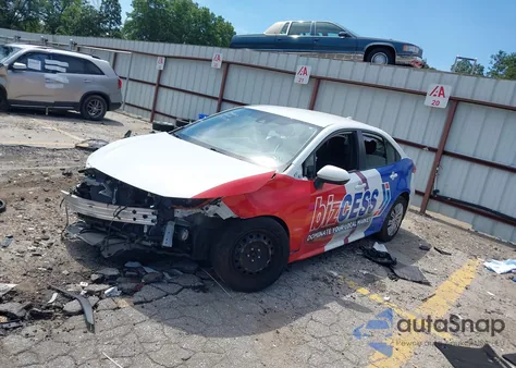 2020 Toyota Corolla Le from USA, damaged, VIN JTDEPRAEXLJ108057